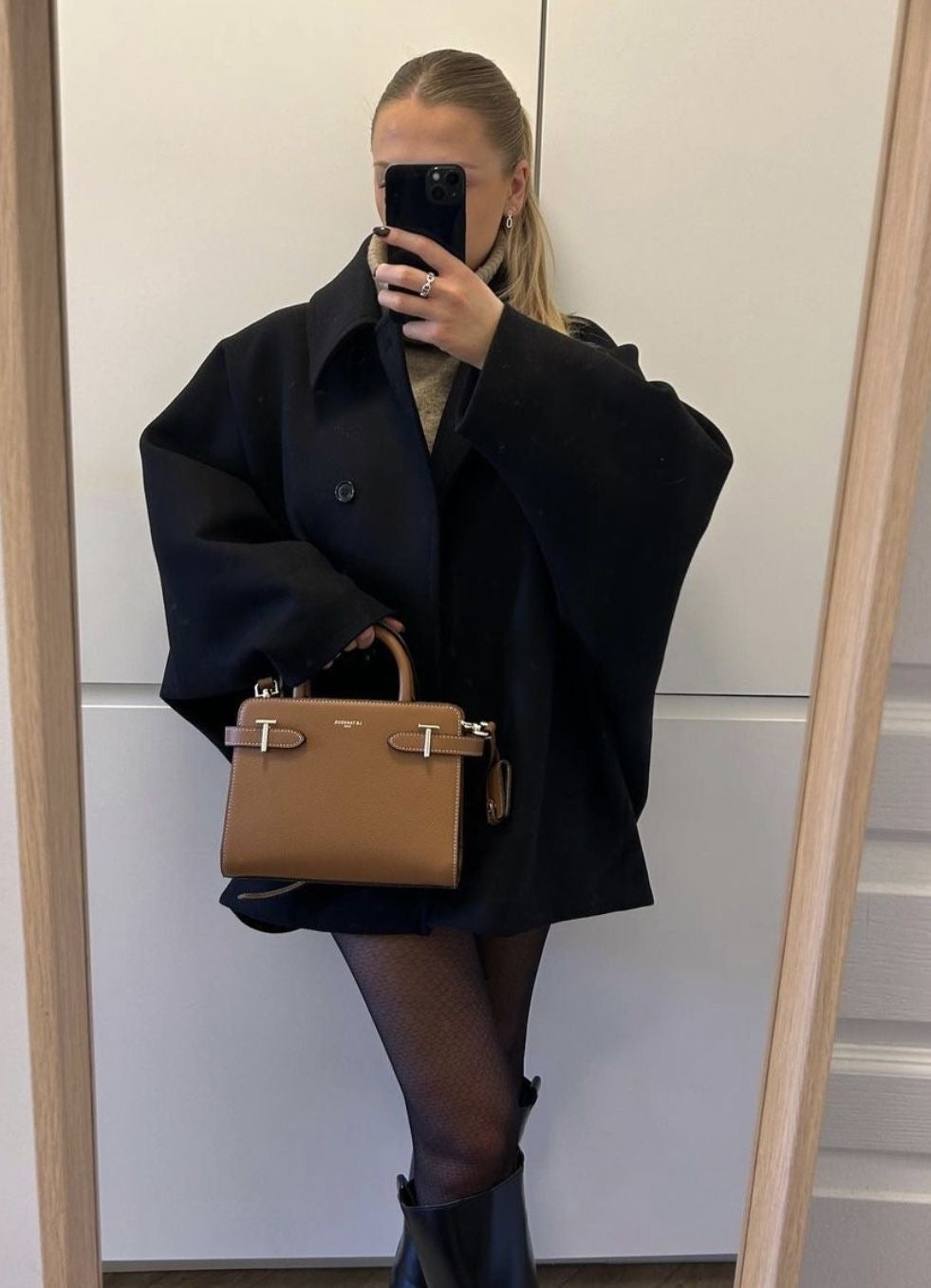Minzelle| Oversized wollen coat