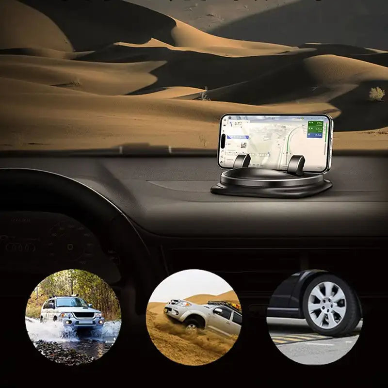 Minzelle FlexHolder- Draaibare Telefoonhouder voor in de auto