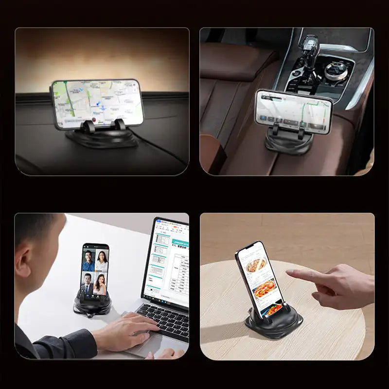 Minzelle FlexHolder- Draaibare Telefoonhouder voor in de auto