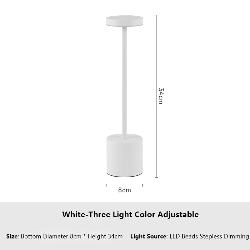 ZenGlow: Oplaadbare LED Tafellamp